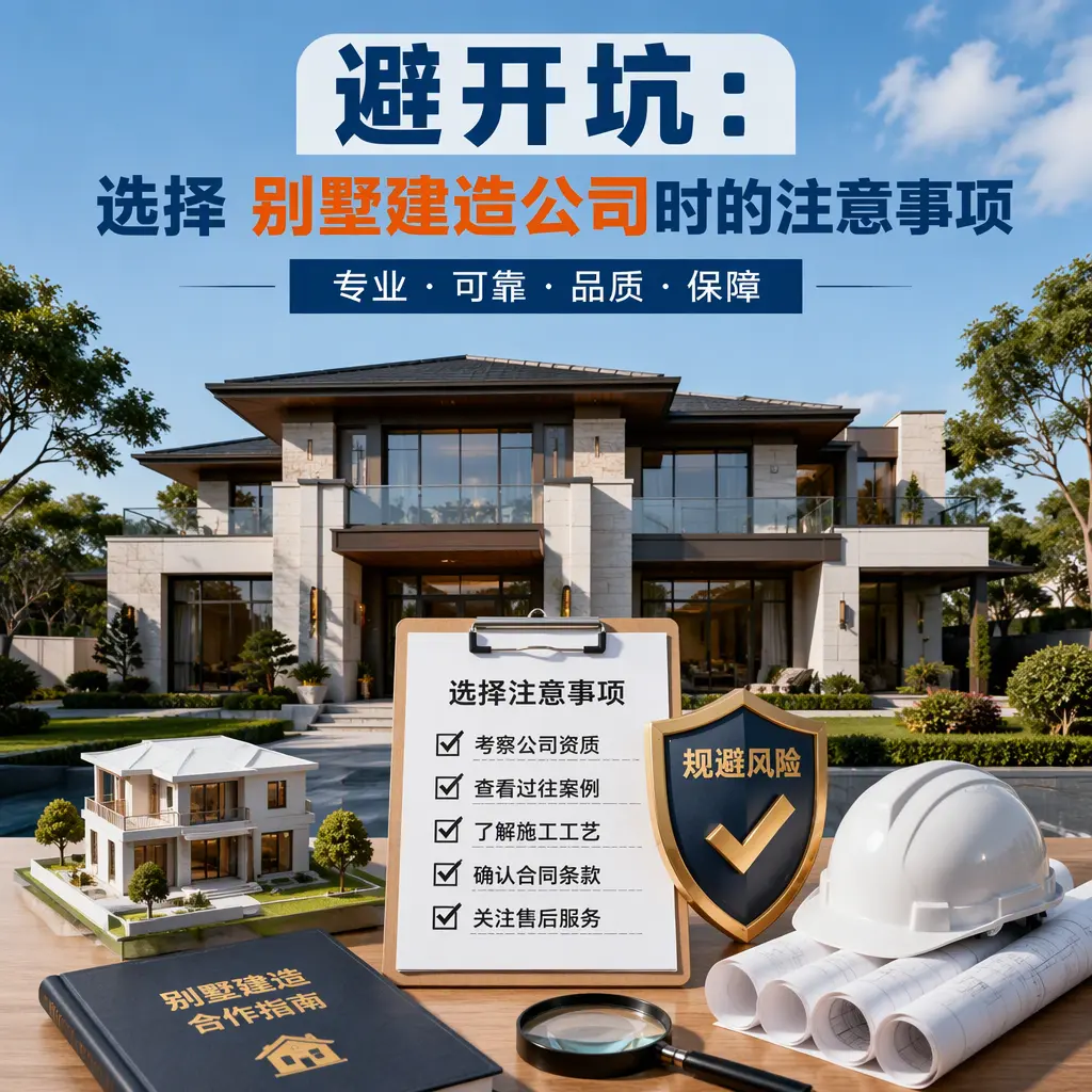 避开坑：选择 毕节 别墅建造公司时的注意事项