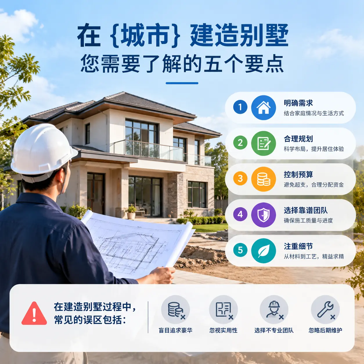 在 毕节 建造别墅,您需要了解的五个要点