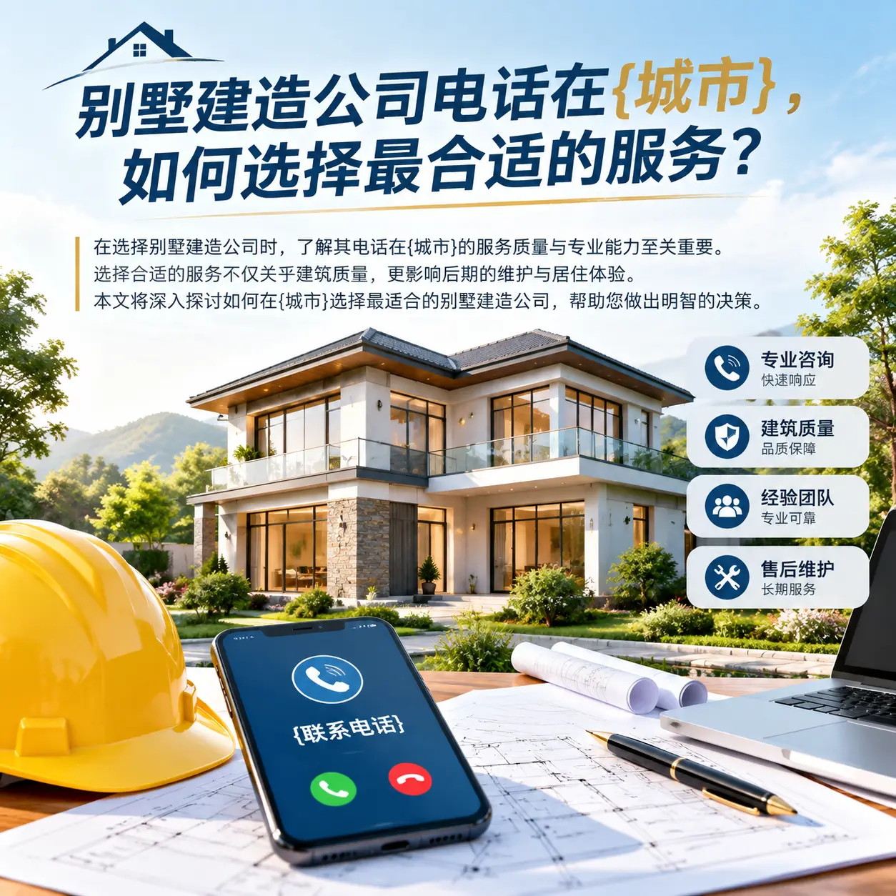 别墅建造公司电话在毕节，如何选择最合适的服务？