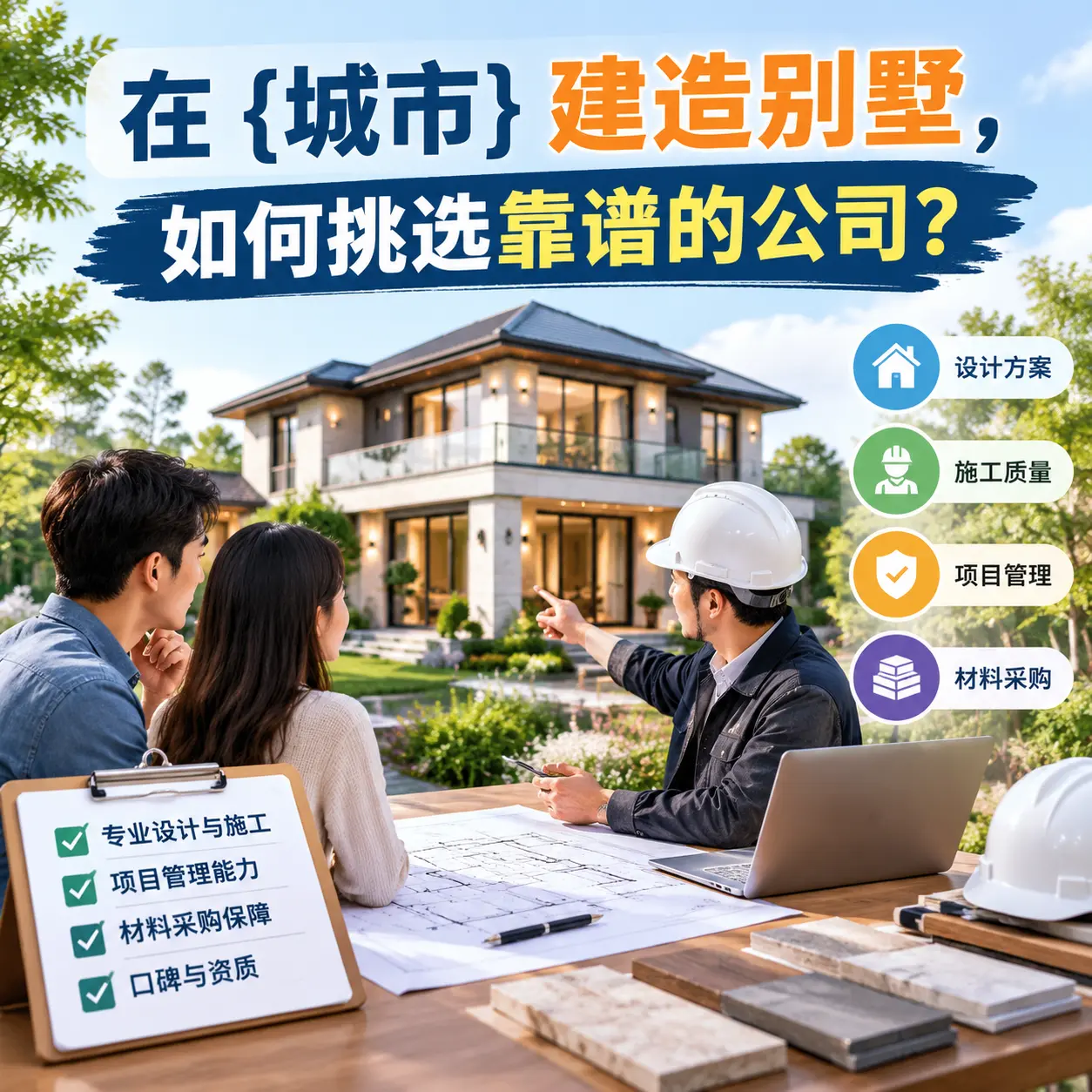 在 毕节 建造别墅,如何挑选靠谱的公司?