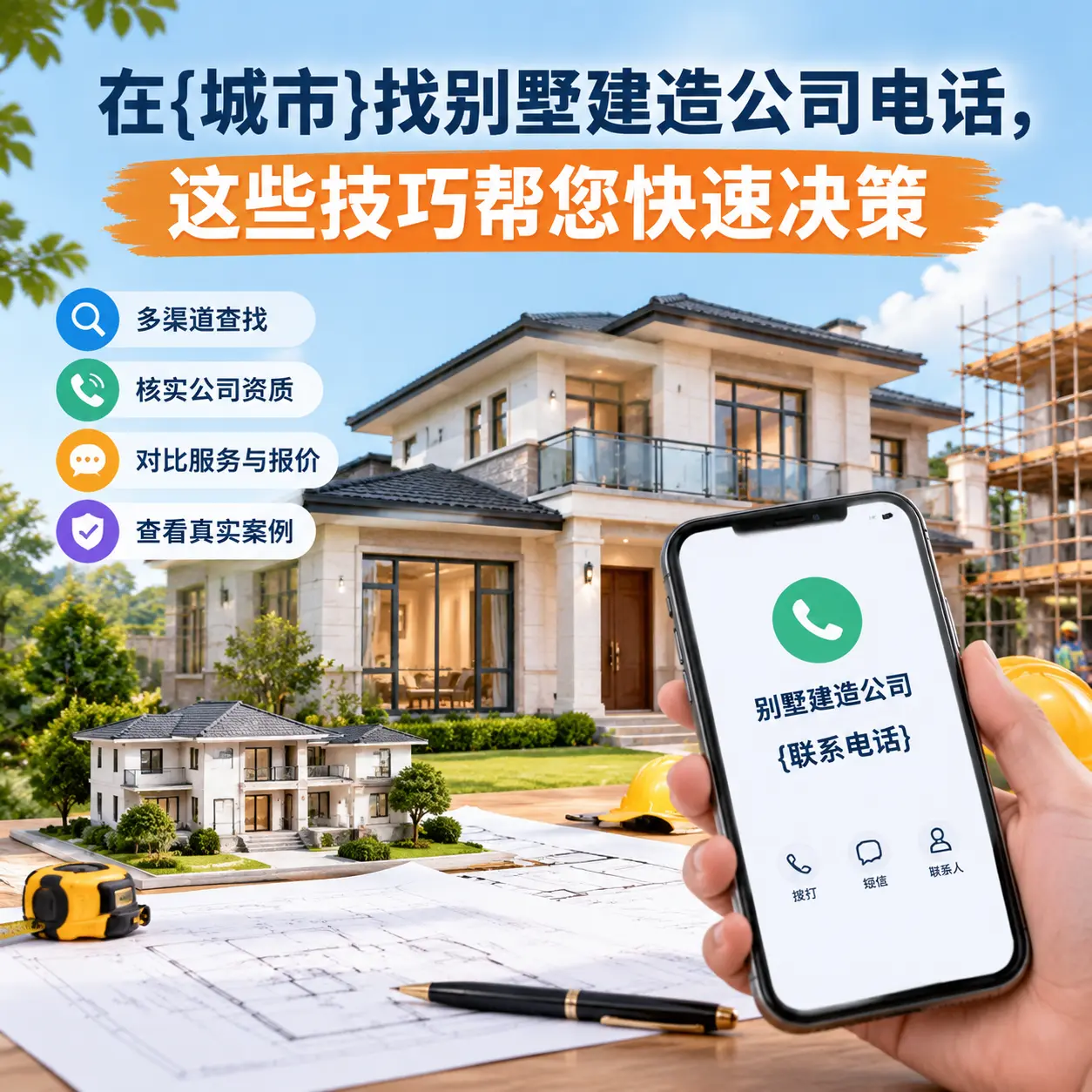 在毕节找别墅建造公司电话，这些技巧帮您快速决策